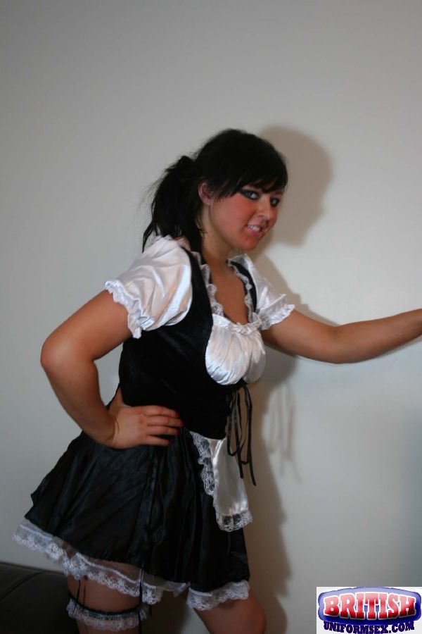 British french maids in nylons and heels