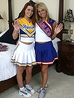 Cute cheerleaders