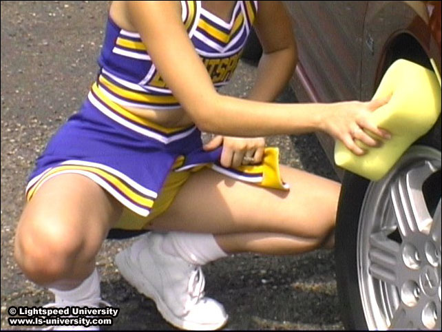 Cheerleader fuck busty